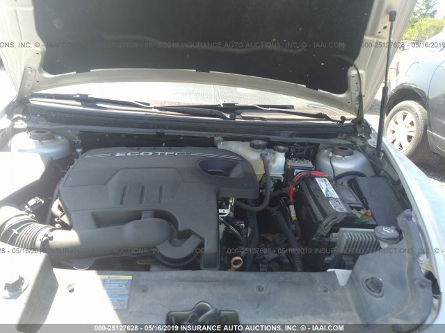 1G1ZC5E01AF168810 - 2010 CHEVROLET MALIBU 1LT 银色 照片 9