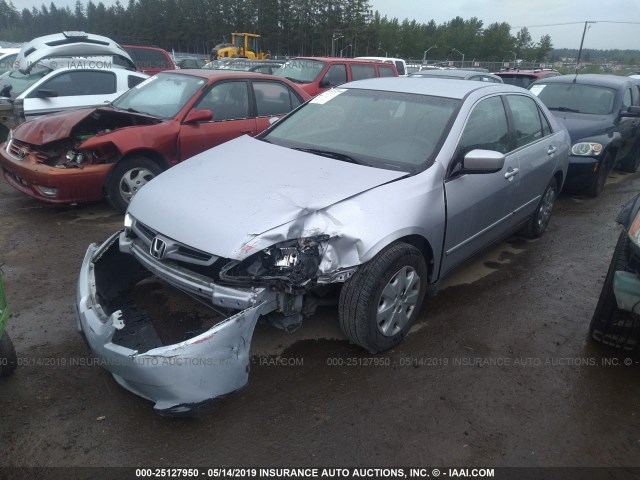 1HGCM56364A031948 - 2004 HONDA ACCORD LX SILVER photo 2