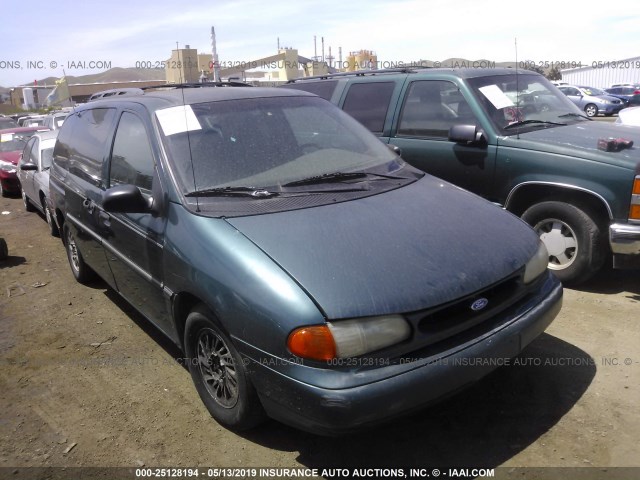 2FMZA514XWBC03564 - 1998 FORD WINDSTAR WAGON GREEN photo 1