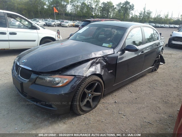 WBAVD335X6KV62940 - 2006 BMW 330 XI GRAY photo 2