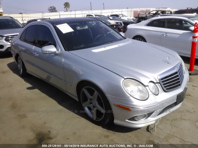 WDBUF56X59B390160 - 2009 MERCEDES-BENZ E 350 SILVER photo 1