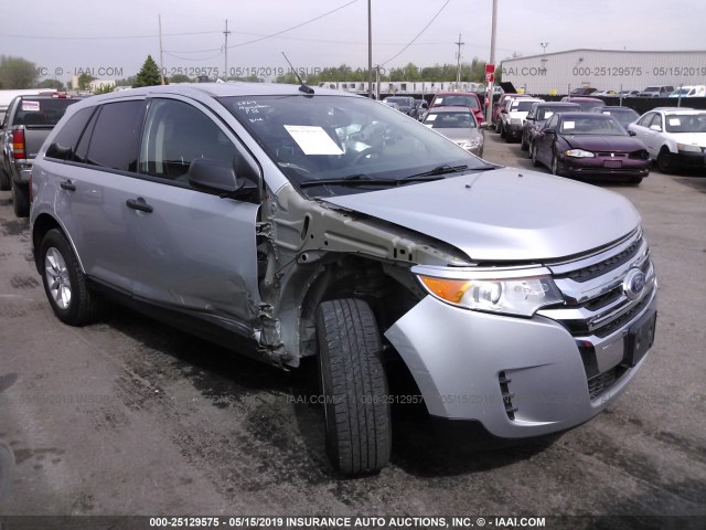 2FMDK3GC4DBE33706 - 2013 FORD EDGE SE SILVER photo 1