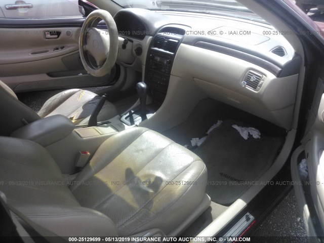 2T1CF28PXYC391409 - 2000 TOYOTA CAMRY SOLARA SE/SLE წითელი ფოტო 4