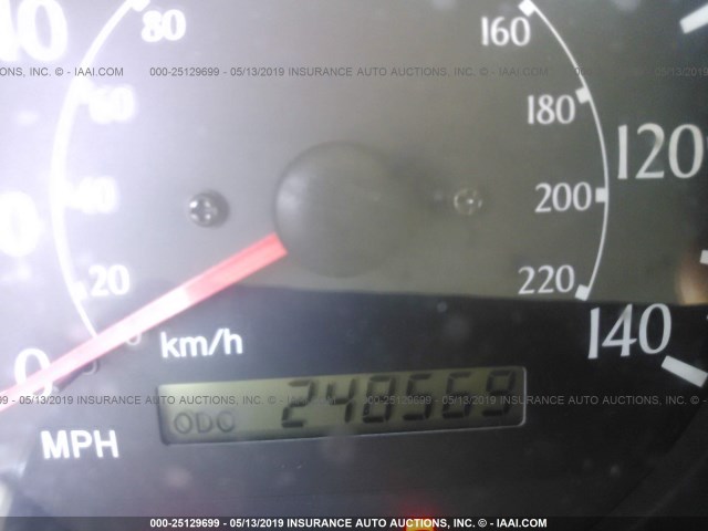 2T1CF28PXYC391409 - 2000 TOYOTA CAMRY SOLARA SE/SLE წითელი ფოტო 9