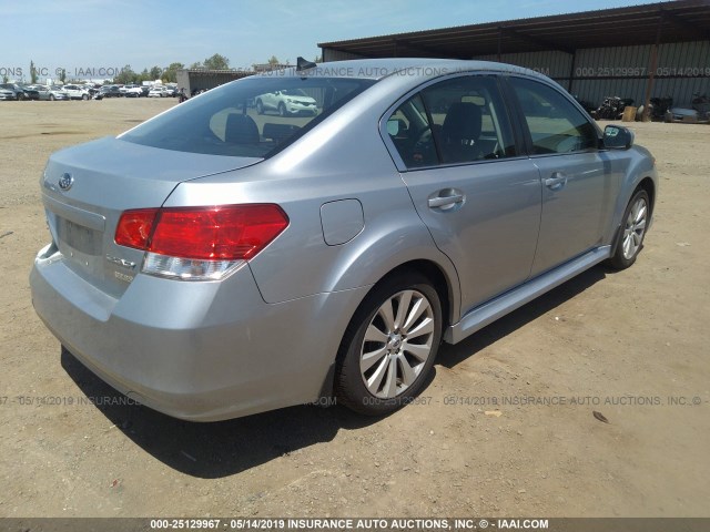 4S3BMBL65C3017789 - 2012 SUBARU LEGACY 2.5I LIMITED Light Blue photo 4