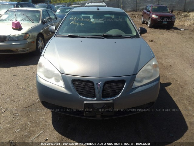 1G2ZG57BX84233691 - 2008 PONTIAC G6 SE GRAY photo 6