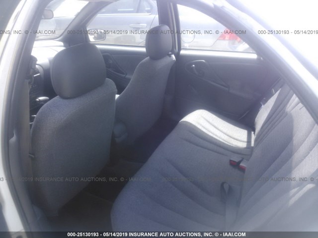 1G1JC524117352787 - 2001 CHEVROLET CAVALIER CNG WHITE photo 8