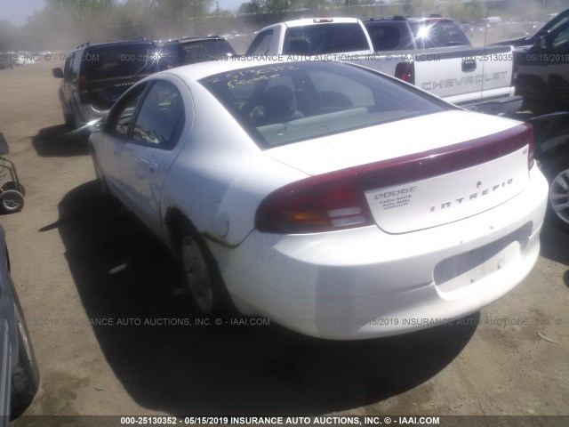 2B3HD46RX4H693666 - 2004 DODGE INTREPID SE WHITE photo 3