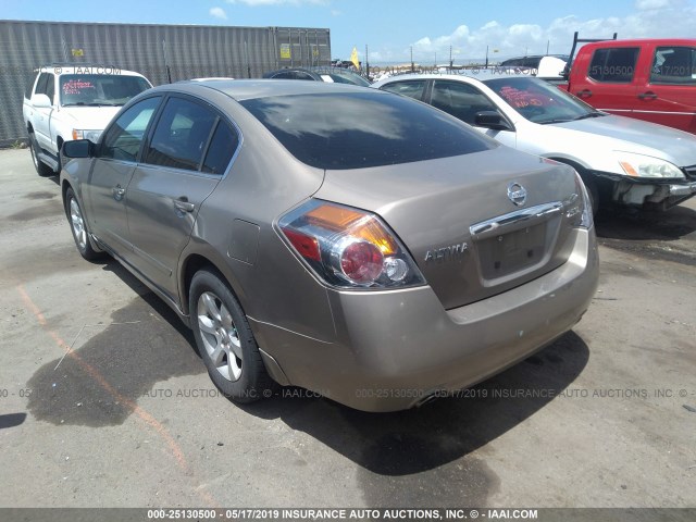 1N4AL21E87N408136 - 2007 NISSAN ALTIMA 2.5/2.5S GOLD photo 3