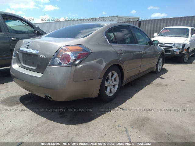 1N4AL21E87N408136 - 2007 NISSAN ALTIMA 2.5/2.5S GOLD photo 4