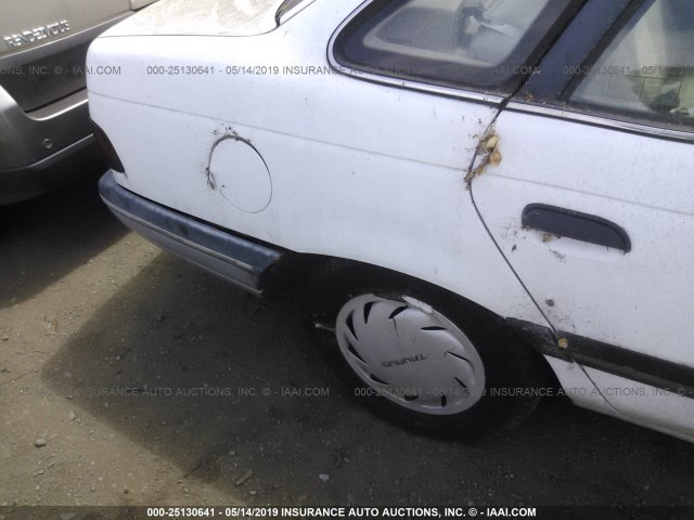 1FABP50U0KG202499 - 1989 FORD TAURUS L WHITE photo 6