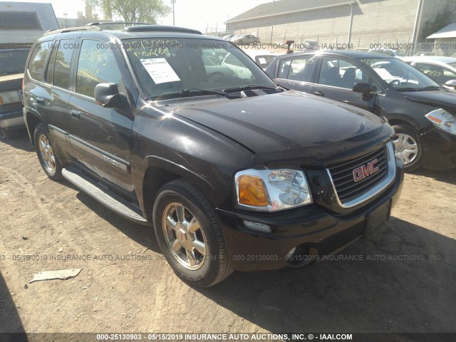 1GKDT13S022323214 - 2002 GMC ENVOY BLACK photo 1