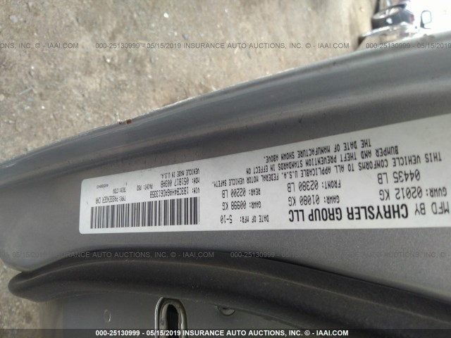 1B3CB4HA6AD613358 - 2010 DODGE CALIBER SXT SILVER photo 9