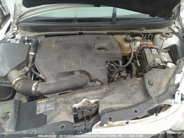 1G1ZC5E05CF139362 - 2012 CHEVROLET MALIBU 1LT 白色 照片 10