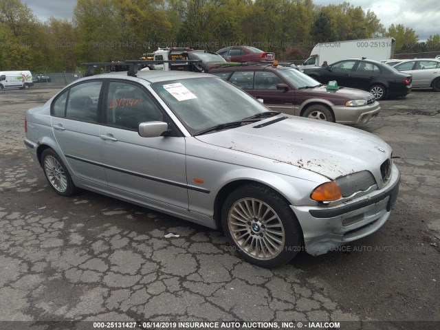 WBAAV33411EE78485 - 2001 BMW 325 I SILVER photo 1