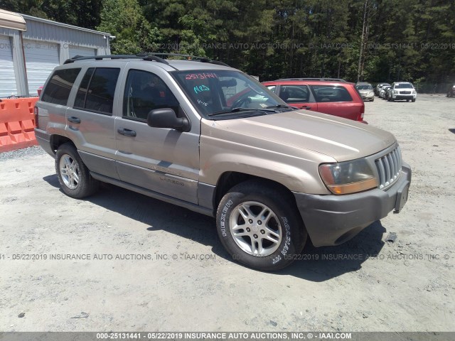 1J4GW48S94C127354 - 2004 JEEP GRAND CHEROKEE LAREDO/COLUMBIA/FREEDOM 金色 照片 1