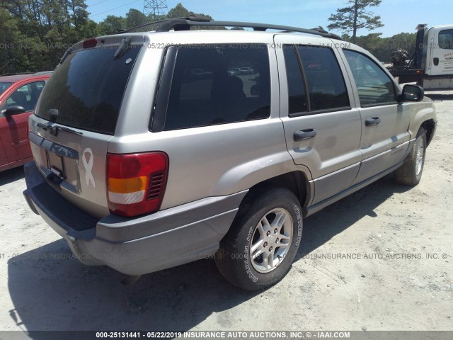 1J4GW48S94C127354 - 2004 JEEP GRAND CHEROKEE LAREDO/COLUMBIA/FREEDOM 金色 照片 4