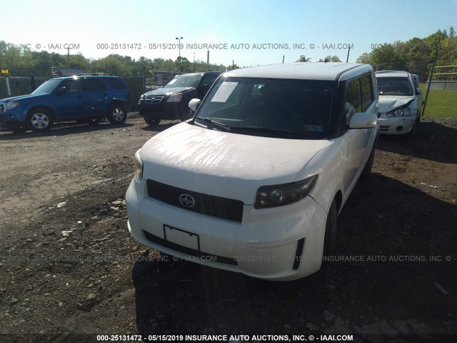 JTLKE50E681006639 - 2008 TOYOTA SCION XB 白色 照片 2