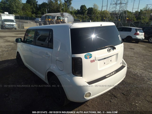 JTLKE50E681006639 - 2008 TOYOTA SCION XB 白色 照片 3
