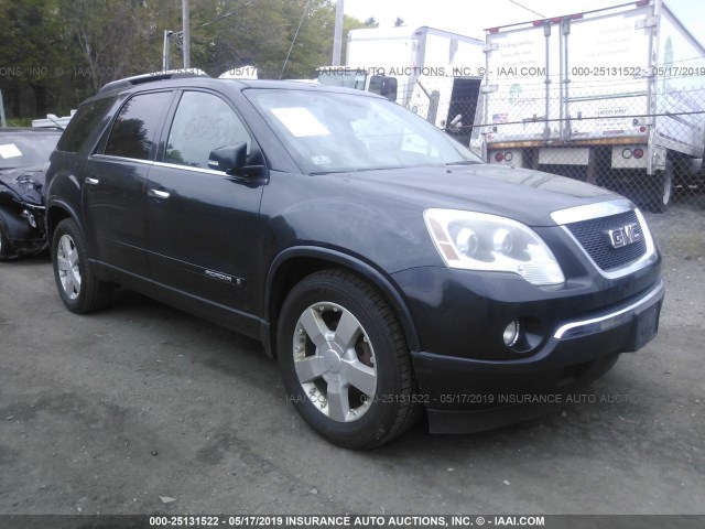 1GKEV33738J261635 - 2008 GMC ACADIA SLT-2 BLACK photo 1