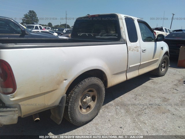 1FTRX17WX1NA78521 - 2001 FORD F150 WHITE photo 4