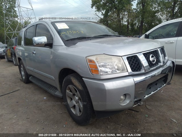 5N1AA08B54N714847 - 2004 NISSAN ARMADA SE/LE SILVER photo 1