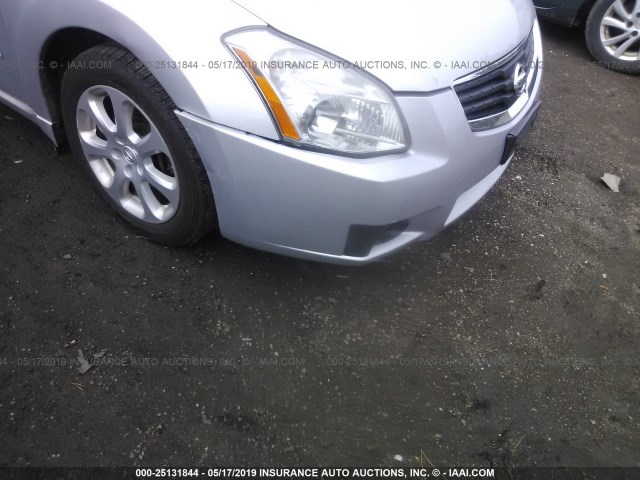 1N4BA41E37C860593 - 2007 NISSAN MAXIMA SE/SL SILVER photo 6