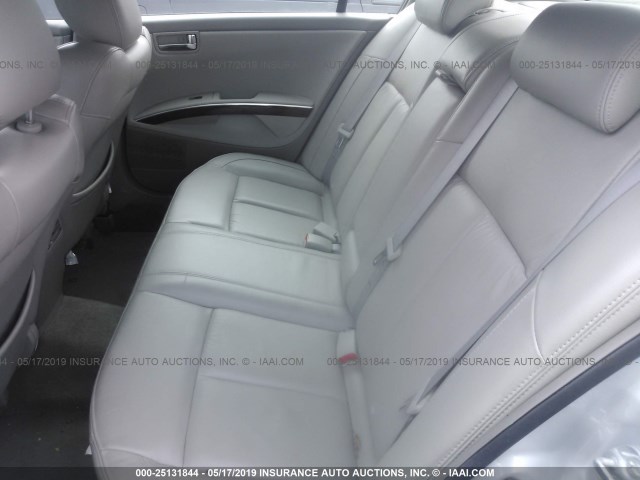 1N4BA41E37C860593 - 2007 NISSAN MAXIMA SE/SL SILVER photo 8