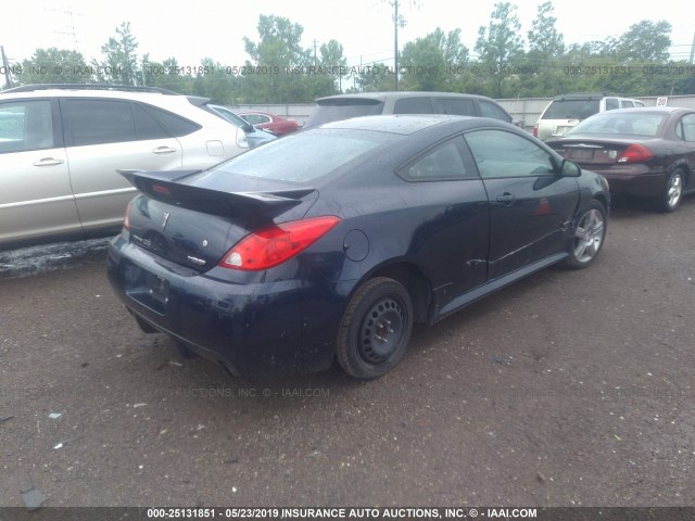 1G2ZM177884257470 - 2008 PONTIAC G6 GXP BLUE photo 4