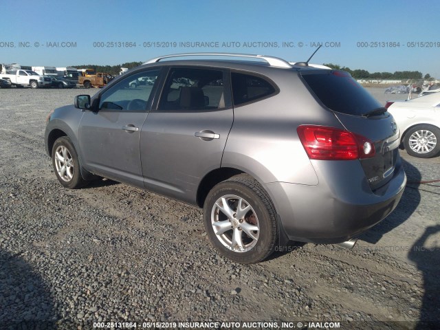 JN8AS58T28W023478 - 2008 NISSAN ROGUE S/SL GOLD photo 3