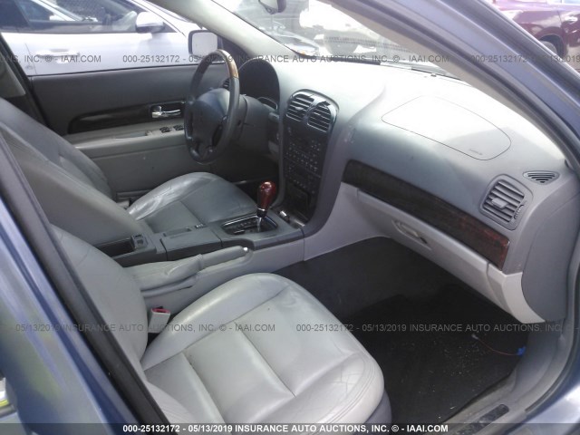 1LNHM86S7YY786404 - 2000 LINCOLN LS BLUE photo 5