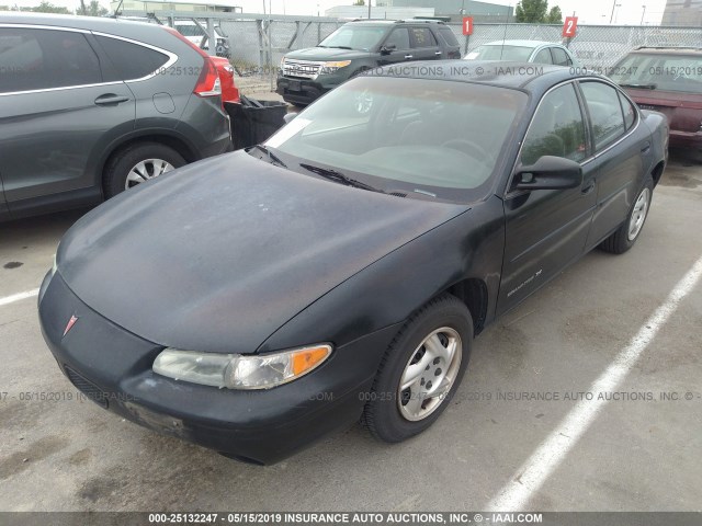 1G2WJ52M1WF277108 - 1998 PONTIAC GRAND PRIX SE BLUE photo 2