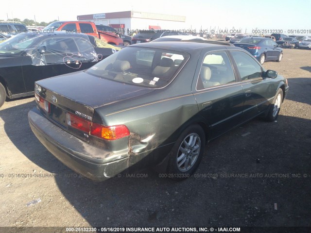 4T1BF28K61U959224 - 2001 TOYOTA CAMRY LE/XLE GREEN photo 4