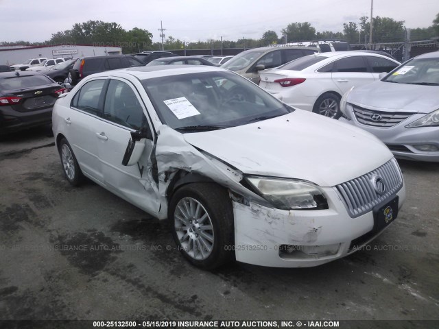 3MEHM08189R621597 - 2009 MERCURY MILAN PREMIER WHITE photo 1