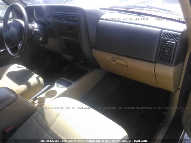 1J4FF68S0XL602384 - 1999 JEEP CHEROKEE SPORT/CLASSIC წითელი ფოტო 5
