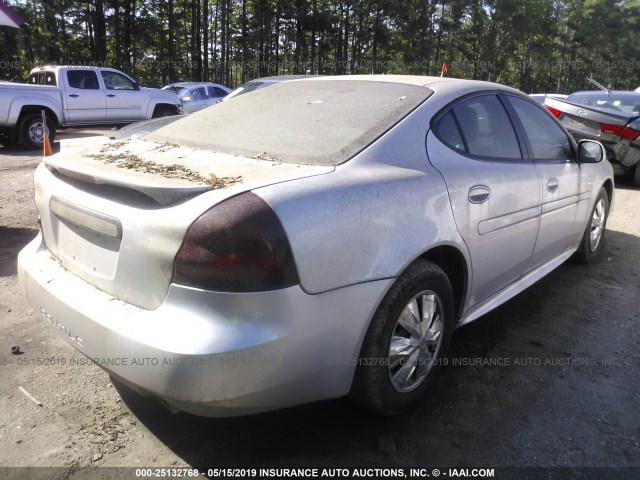 2G2WP522151228882 - 2005 PONTIAC GRAND PRIX 灰色 照片 4