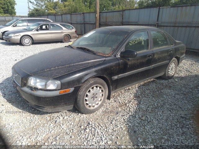 YV1TS97D7X1051921 - 1999 VOLVO S80 BLACK photo 2