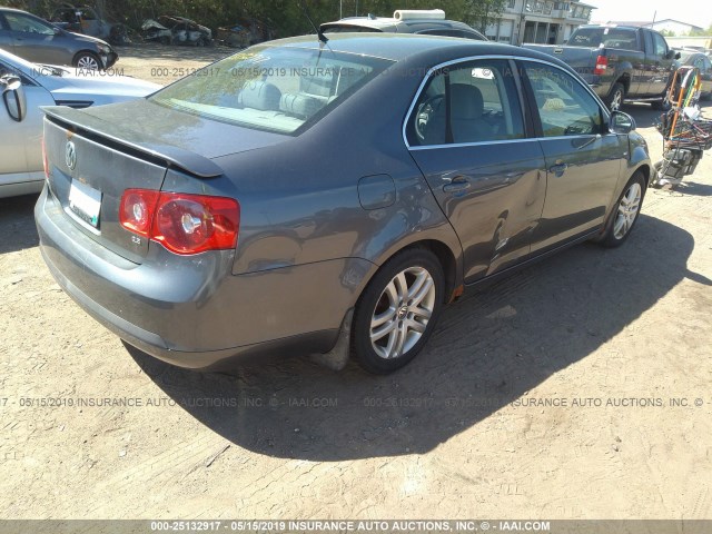 3VWEF71K57M125836 - 2007 VOLKSWAGEN JETTA WOLFSBURG 灰色 照片 4