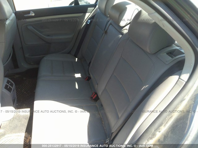 3VWEF71K57M125836 - 2007 VOLKSWAGEN JETTA WOLFSBURG 灰色 照片 8