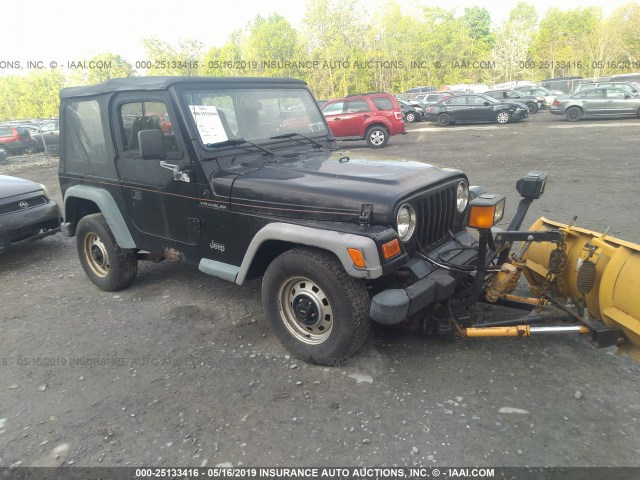 1J4FY29P7XP445975 - 1999 JEEP WRANGLER / TJ SE BLACK photo 1