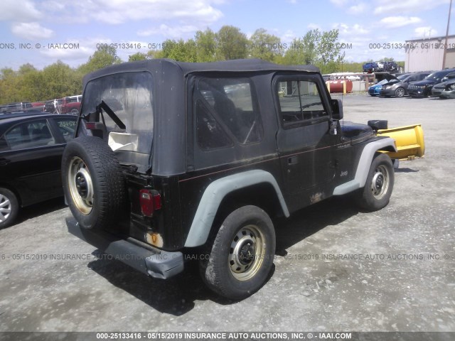 1J4FY29P7XP445975 - 1999 JEEP WRANGLER / TJ SE BLACK photo 4