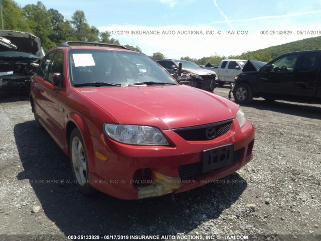 JM1BJ245131211911 - 2003 MAZDA PROTEGE PR5 RED photo 6