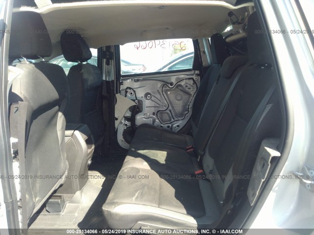 1FMCU0F75FUC73499 - 2015 FORD ESCAPE S SILVER photo 8