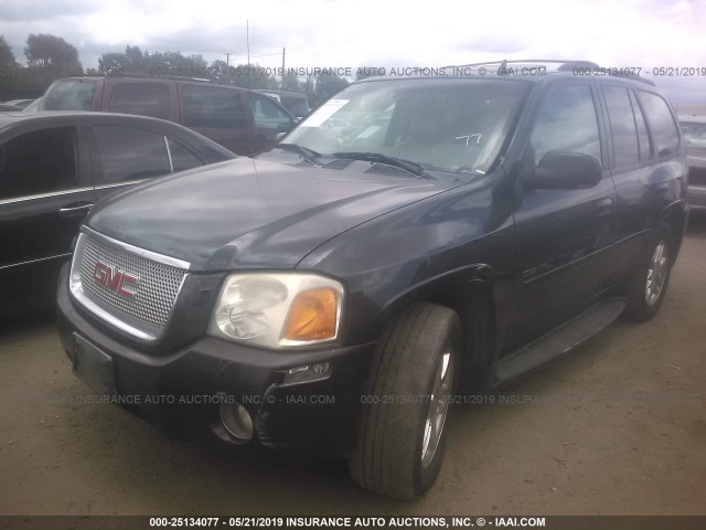 1GKES63M562228790 - 2006 GMC ENVOY DENALI GRAY photo 2