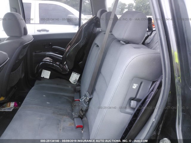 5FNYF28328B012336 - 2008 HONDA PILOT SE BLACK photo 8