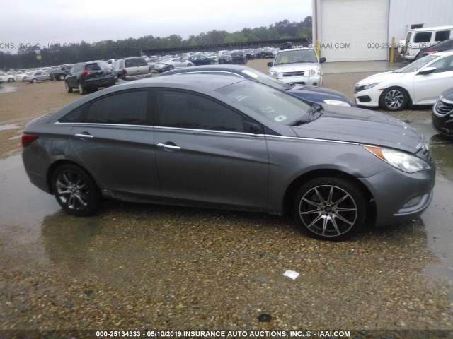 5NPEC4AB0BH236643 - 2011 HYUNDAI SONATA SE/LIMITED GRAY photo 6