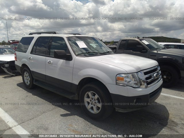 1FMJU1F51DEF30791 - 2013 FORD EXPEDITION XL WHITE photo 1