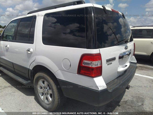 1FMJU1F51DEF30791 - 2013 FORD EXPEDITION XL WHITE photo 6