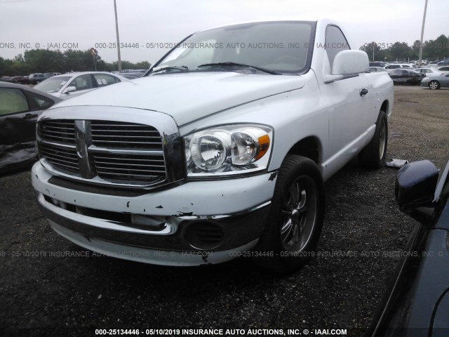 1D7HA16K18J237137 - 2008 DODGE RAM 1500 ST WHITE photo 2