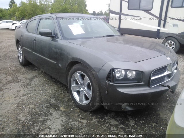 2B3CA3CV2AH141847 - 2010 DODGE CHARGER SXT GRAY photo 1